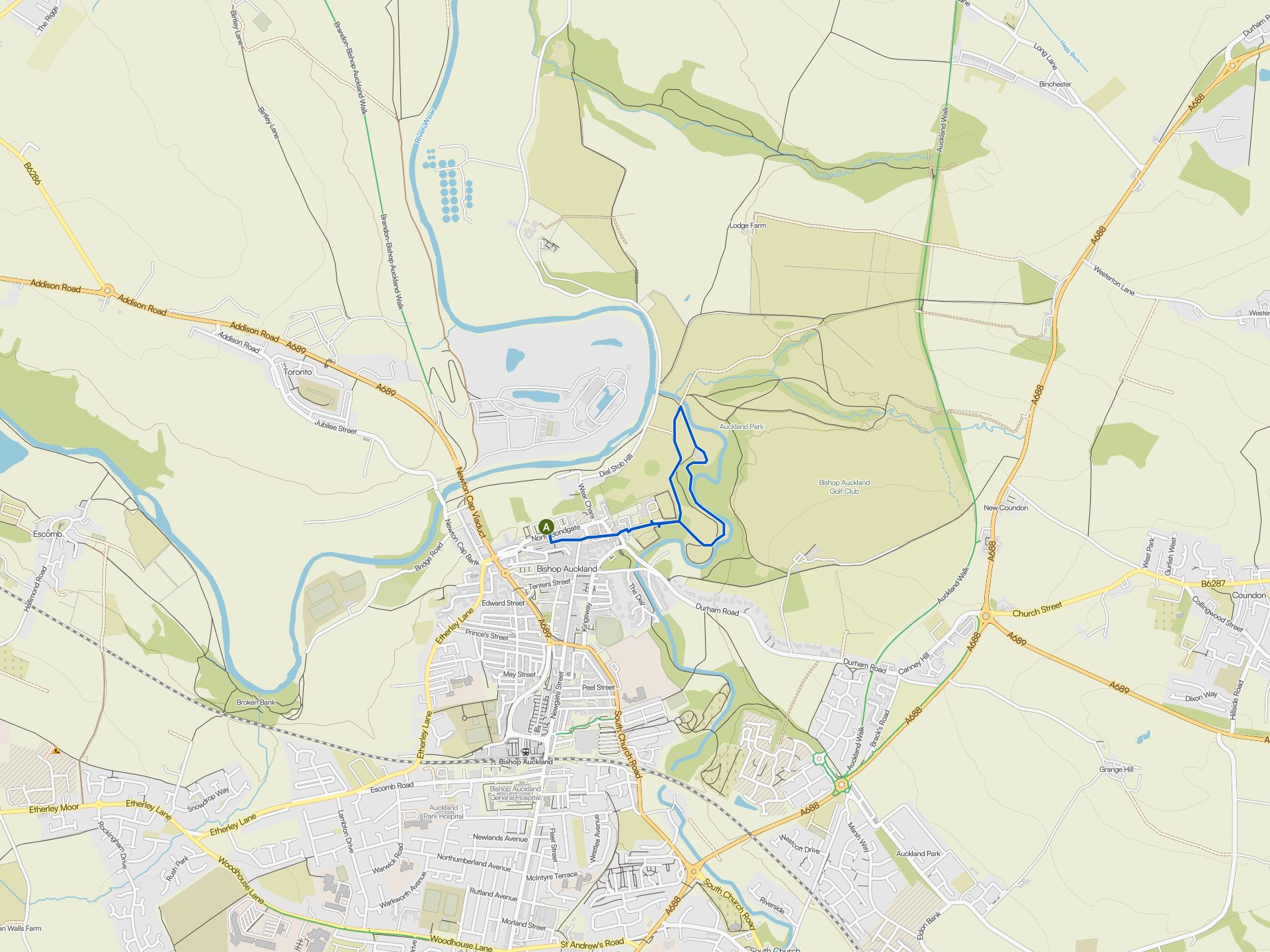 The best walks and hikes around Bishop Auckland | Komoot